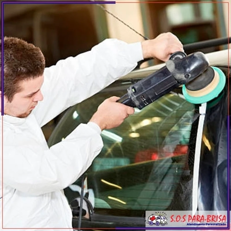 polimento vidros automotivos
